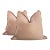Ralph Lauren Jute Pillows With Fringe Trim - A Pair For Sale