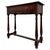 A beautifully proportioned and highly versatile 20th-century narrow side table, crafted in oak and combining traditional...