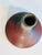 Brown Brown and Ruby ​​Red Studio Ceramic Art Bottleneck Vase by Jürgen Riecke, Germany, 1960s For Sale - Image 8 of 15