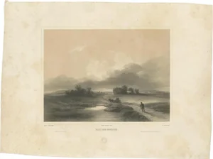 Weixelgartner, A Landscape after a Thunderstorm, 1860, Print