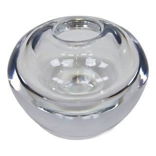 Small Glass Ball Vase by Tapio Wirkkala, 1970 For Sale
