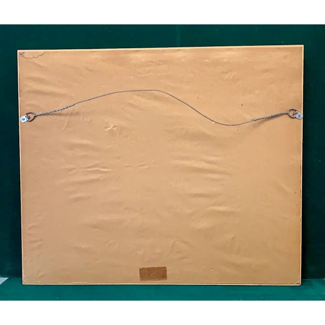 Wood 1970s Artisan Crafted Ceramic Fish Wall Art Framed Under Glass For Sale - Image 7 of 9