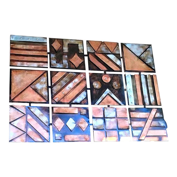 Gothic Industrial Metal Wall Art/ Divider by Artist Kellene Barry