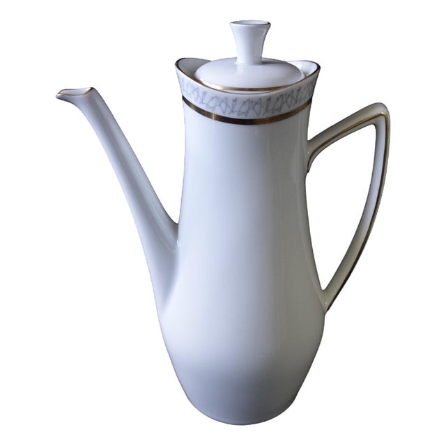 Antique Coffee Pot from Upsala Ekeby, Karlskrona, Sweden, 1900s For Sale