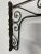 Large Wrought Iron Scrolling Wall Mounted Bracket for Lanterns or Signs For Sale - Image 4 of 10