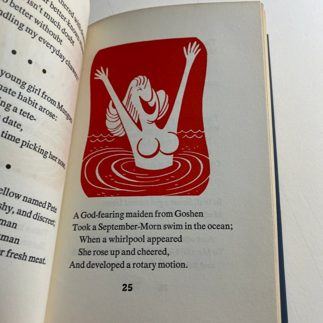 1960 Puns and Limericks Peter Pauper Books Set of 2 For Sale - Image 9 of 13