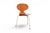 Set of Four Arne Jacobsen Ant Chairs in Teak by Fritz Hansen, 1950s For Sale - Image 9 of 11