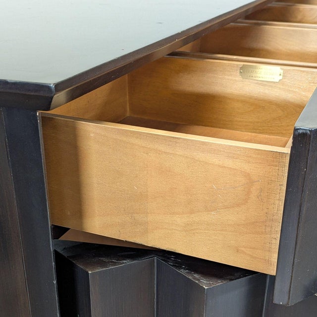 Brown 2000-2009 Derapage Design Origami Sideboard For Sale - Image 8 of 13