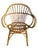 Wood Rattan Armchairs, France, 1960s, Set of 4 For Sale - Image 7 of 14
