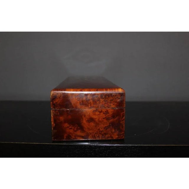 Napoleon III Marquetry Jewelry Box For Sale - Image 4 of 12