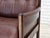 Vintage Scandinavian Armchair in Furniture Leather and Beech, 1970s For Sale - Image 9 of 18