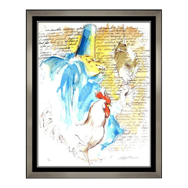 1970s Punchinello with Text, LeRoy Neiman For Sale