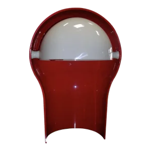 Red Telegono Lamp for Artemide by Vico Magistretti
