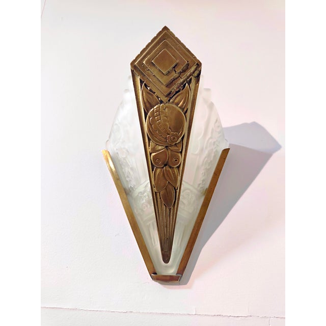 Art Deco Wall Lights, 1920s, Set of 2 For Sale - Image 6 of 10