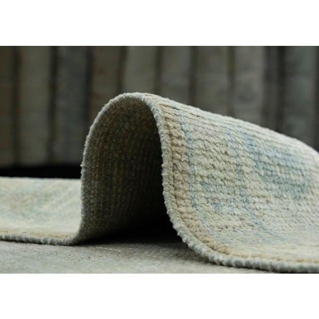 Brown Turkish Oushak Runner Rug 2'9" x 6'10" #17531 For Sale - Image 8 of 8