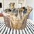 Mid Century Brutalist Hand Formed Ceramic Pottery Vase Signed & Dated Crespi 60 For Sale - Image 4 of 12