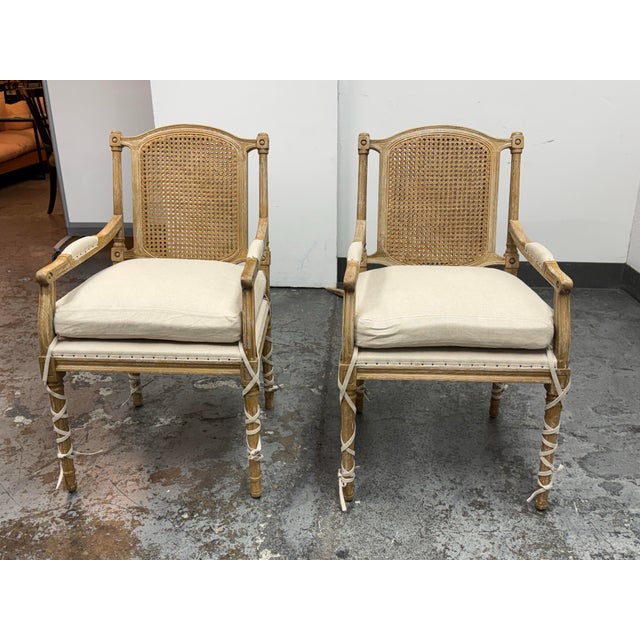 Design Plus Gallery presents the Wembley Armchairs from The Alley Exchange. Constructed from pine wood, the frames display...