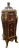 Grand Rococo Pedestal Column – Multicolor Marble Top With Gilded Bronze Details For Sale