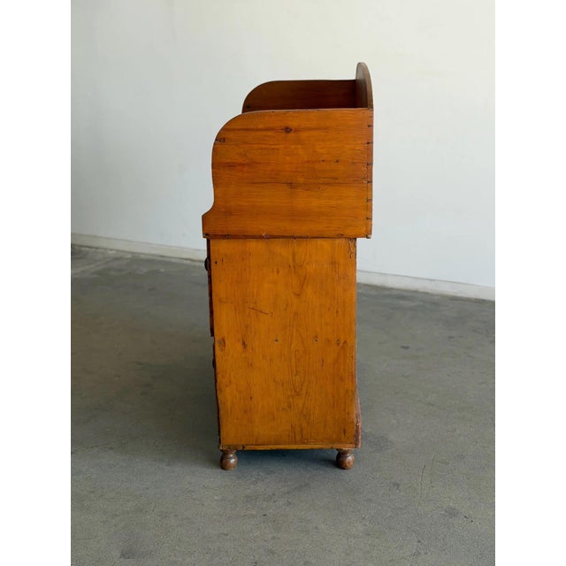 Vintage Patinated Wood Chest of Drawers For Sale - Image 9 of 12