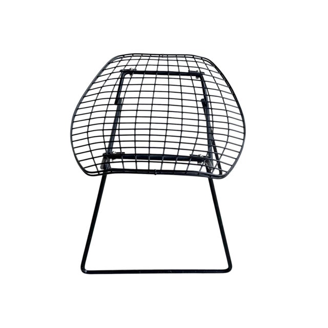 Harry Bertoia for Knoll Attri Bird Chair and Ottoman For Sale In Tampa - Image 6 of 6