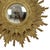 Gold Sun Mirror Two Levels Convex Mirror Sunburst, 1960s For Sale - Image 13 of 15