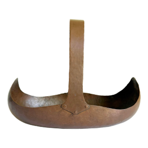 Arts & Crafts, Dirk Van Erp "Canoe" Basket, Early 1900s, Attributed