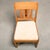 Dutch Art Deco Amsterdam School Dining Chairs in Oak and Light Fabric, 1930s, Set of 4 For Sale - Image 9 of 16