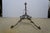 Antique Victorian Art Nouveau Scrolled Wrought Iron Tripod Garden Plant Stand For Sale - Image 16 of 16