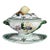 French Faience Sunflower Tureen Creil Et Montereau, Circa 1890 For Sale