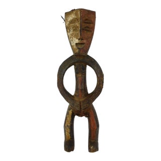 Early 20th Century Mbole Standing Male Figure Mali For Sale