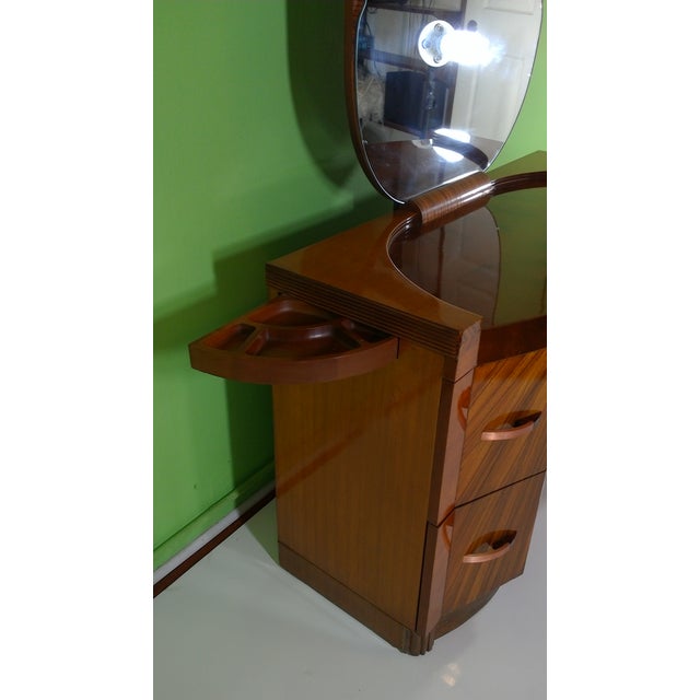 Polished Art Deco Vanity For Sale - Image 11 of 11