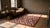 Red Stupendous Small Light Grey Field With Tricolor Double Lozenges in a Geometric Design American Navajo Rug For Sale - Image 8 of 9
