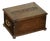 Antique Edwardian English Oak Storage Box, 1910 For Sale