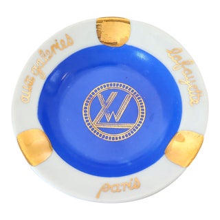 Vintage Galeries Lafayette Paris Ashtray For Sale