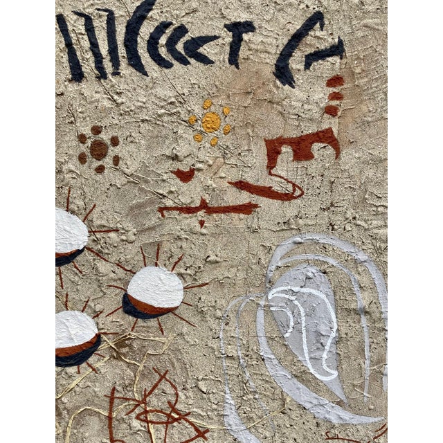 Philippe Seguin, Santa Cristina Fragment, 2007, Earth on Canvas For Sale - Image 4 of 6