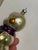 West Germany Handblown Mercury Glass Snowman Christmas Tree Ornament Purple For Sale - Image 6 of 8