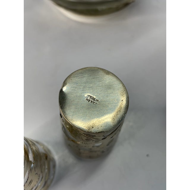 Silver 1970s Haig & Haig Whiskey Decanter Shot Glasses Sterling Set- 12 Pieces For Sale - Image 8 of 9