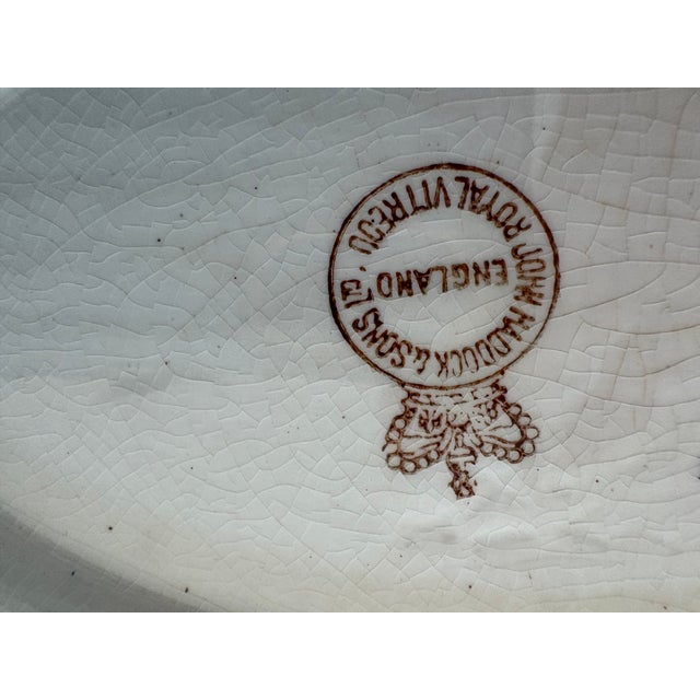 Victorian 1890s Antique John Maddock & Sons Royal Vitreous England For Sale - Image 3 of 8