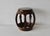 1980s Asian Carved Wood Barrel Stool Plant Stand With Inset Granite Top Vintage For Sale - Image 16 of 18