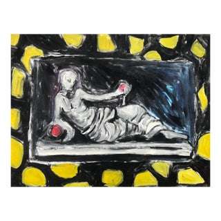 1985 Adrienne Anderson Classical Odalisque For Sale