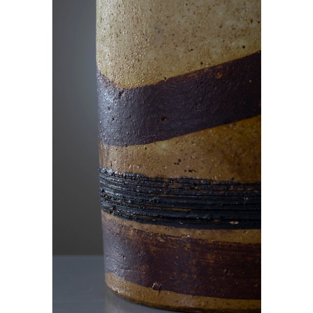 1950s Studio Pottery Vase by Ivo De Santis for Gli Etruschi, Italy, 1953 For Sale - Image 5 of 10