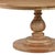 French Country Round Pedestal Dining Table - Fruitwood Finish For Sale - Image 3 of 4