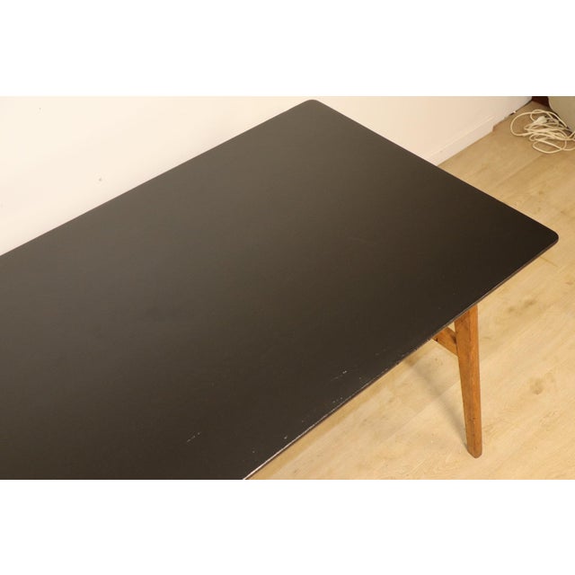 Vintage Oak Desk, 1950s For Sale - Image 17 of 18