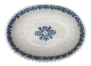 Blue & White Faience Dish