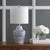 Modern Martin Table Lamp in White - a Pair For Sale - Image 3 of 8