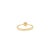 14k Solid Gold Modern Cluster Diamond Engagement Ring for Her Size 5.5 For Sale - Image 4 of 9