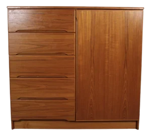 Vintage Danish Modern Teak Gentleman's Chest