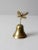 Farmhouse Vintage Brass Butterfly Bell For Sale - Image 3 of 10
