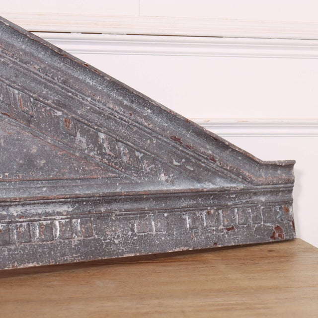 Large Overdoor Pediment, 19th Century For Sale - Image 3 of 7