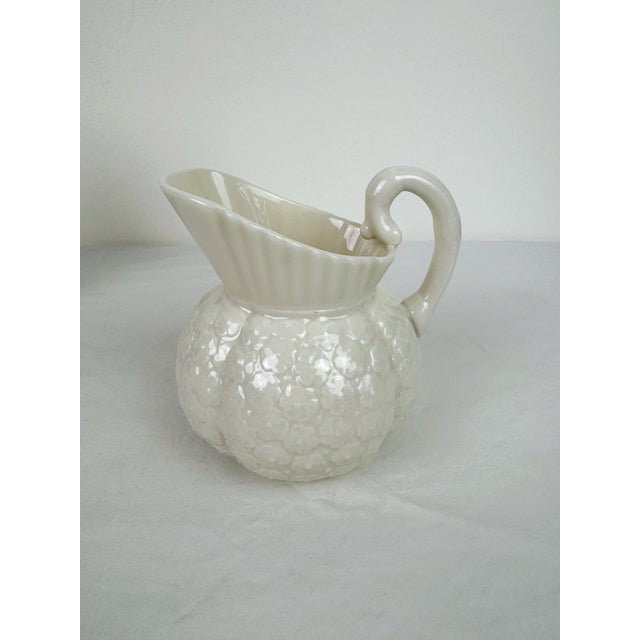 1940s Lenox Hawthorne White Tea Set- 3 Pieces For Sale - Image 11 of 12